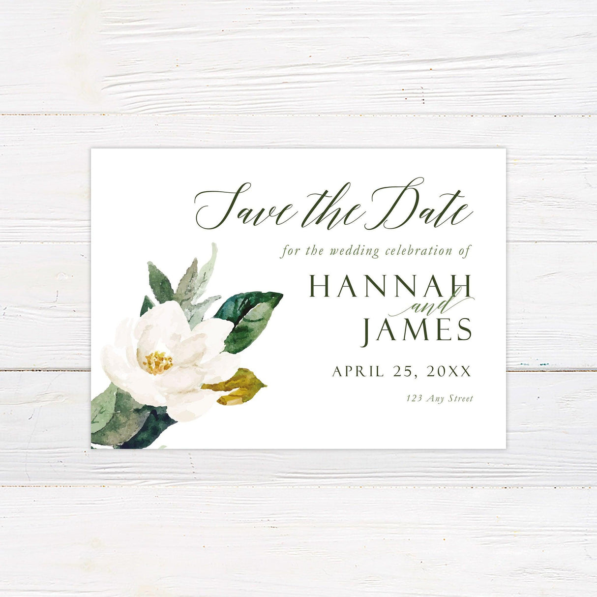 Magnolia Invitations - goprintplus