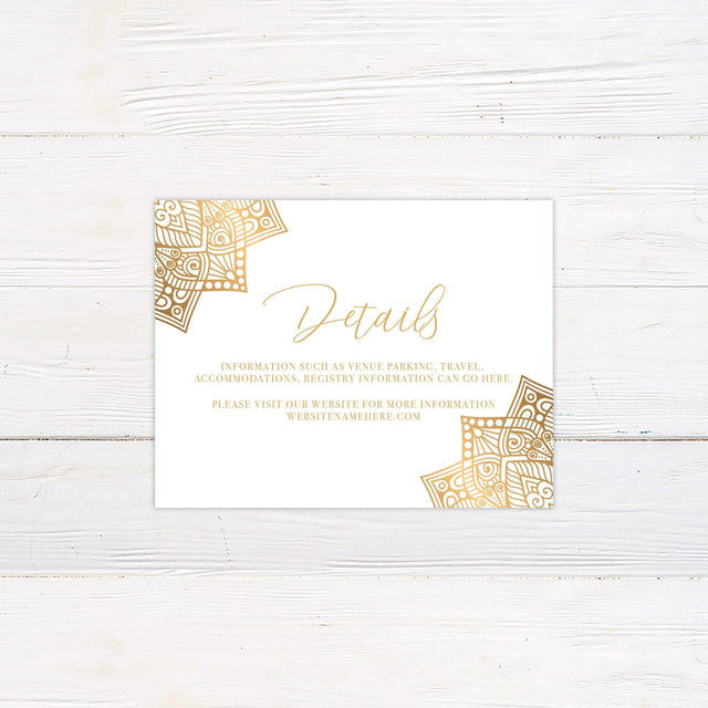 Mandala Accent Details Cards - goprintplus