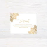 Mandala Accent Invitations - goprintplus