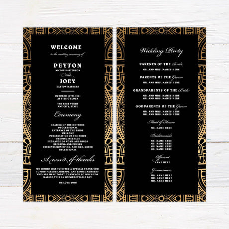 Mandala Border Invitations - goprintplus