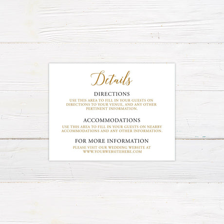 Marble and Gold Details Cards - goprintplus