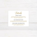 Marble and Gold Invitations - goprintplus