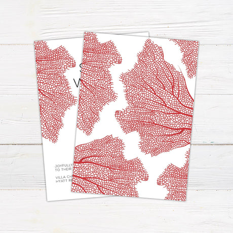 Minimal Leaf Invitations - goprintplus