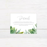 Mint Garden Invitations - goprintplus