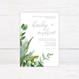 Mint Garden Invitations - goprintplus