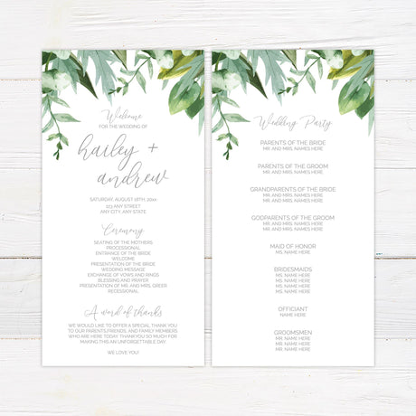 Mint Garden Invitations - goprintplus