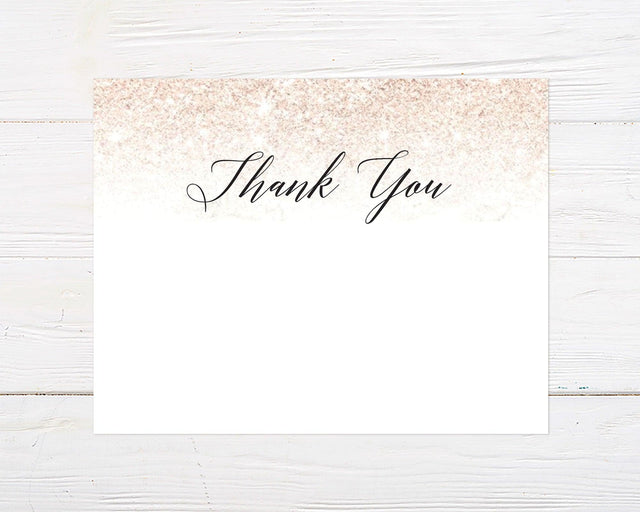 Miss to Mrs. Shower Thank You Card - goprintplus