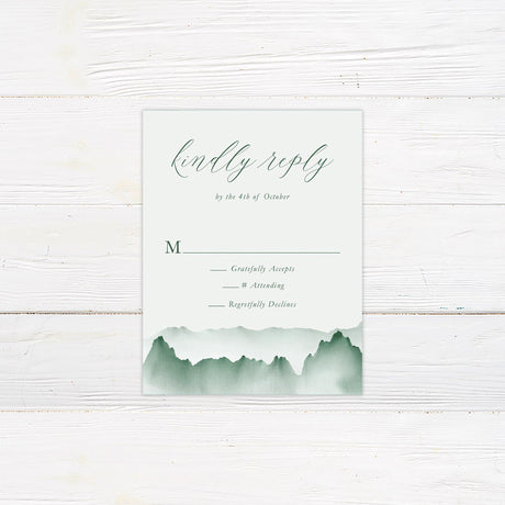 Misty Mountains Invitations - goprintplus