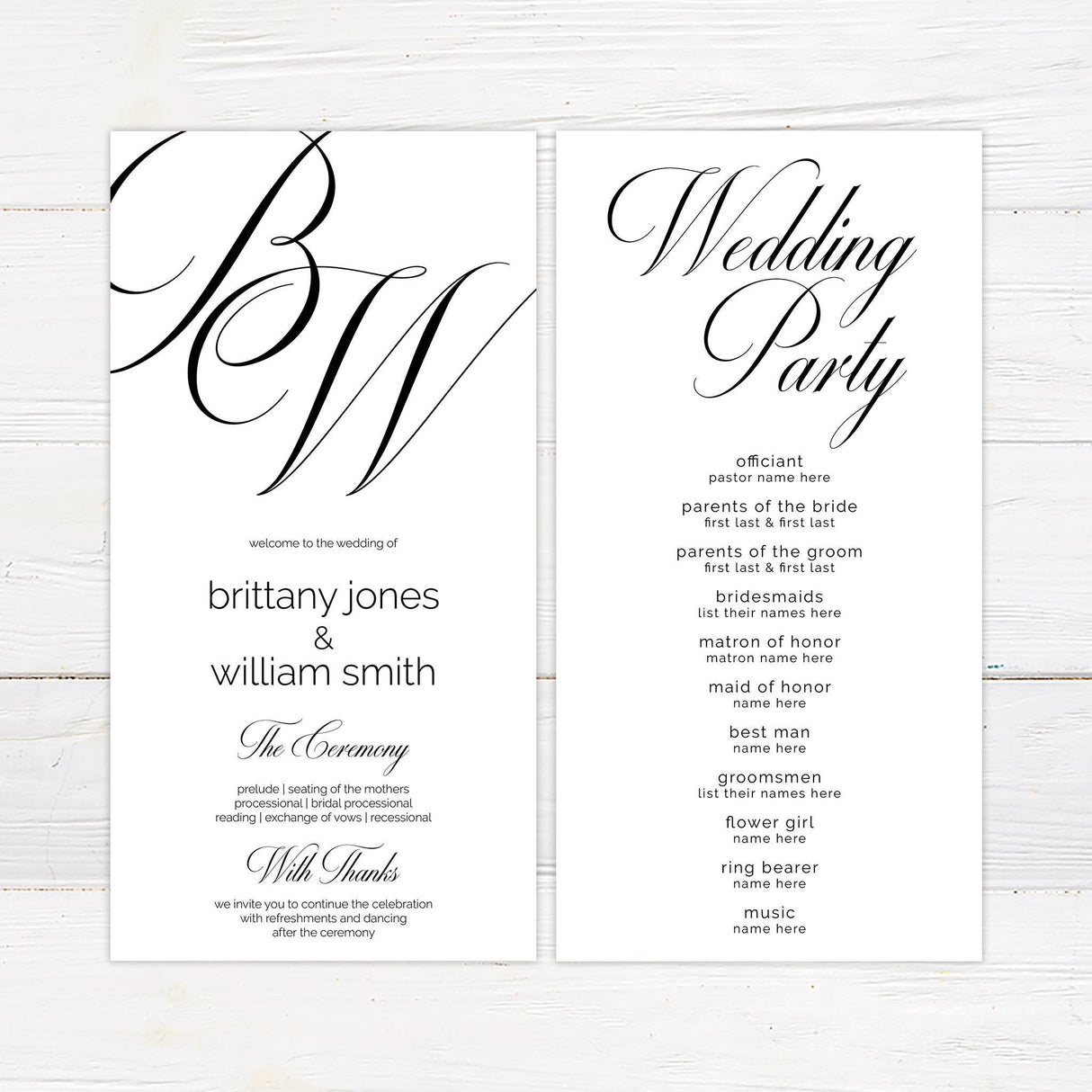 Monogram Invitations - goprintplus