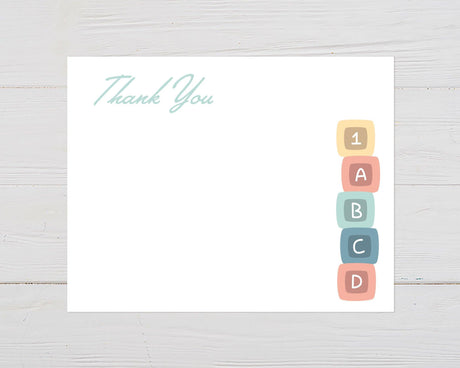 Montessori Toys Thank You Card - goprintplus