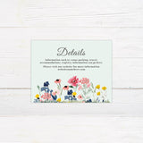 Multicolor Wildflowers Invitations - goprintplus