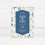 Multicolor Wildflowers Invitations - goprintplus