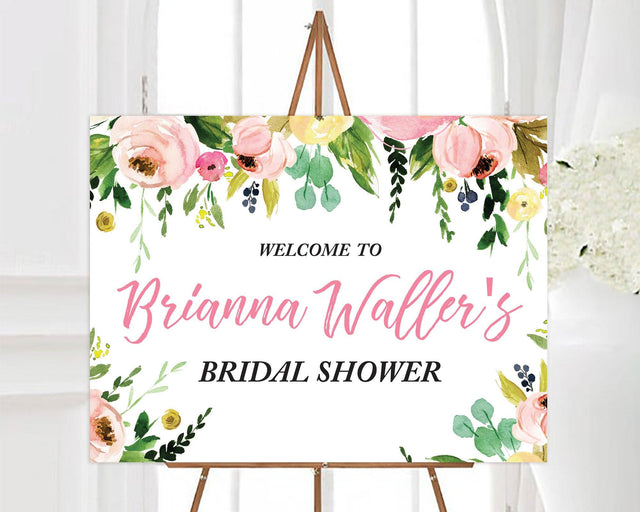 Multicolored Floral Sign - goprintplus