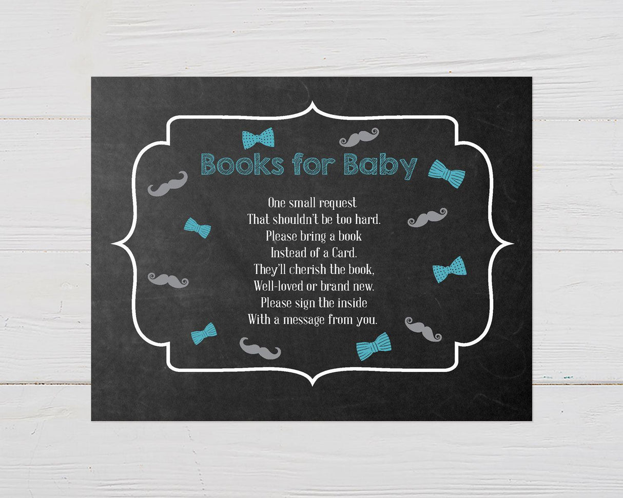 Mustaches and Bow Ties Books For Baby - goprintplus