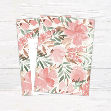 Muted Floral Invitations - goprintplus