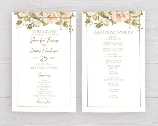Muted Roses Program | Go Print Plus – goprintplus