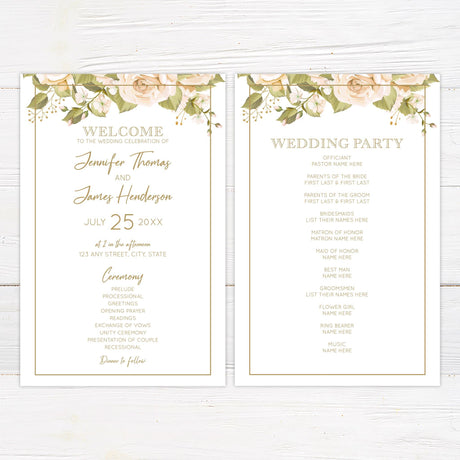 Muted Roses Invitations - goprintplus