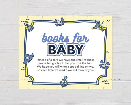 Nautical Boy Pirate Books For Baby - goprintplus