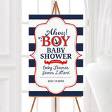 Nautical Boy Shower - goprintplus