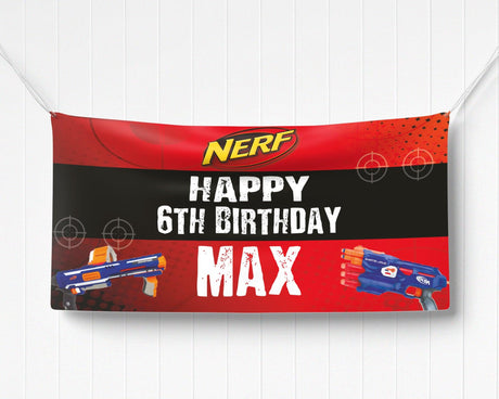 Nerf Battle Invitation - goprintplus