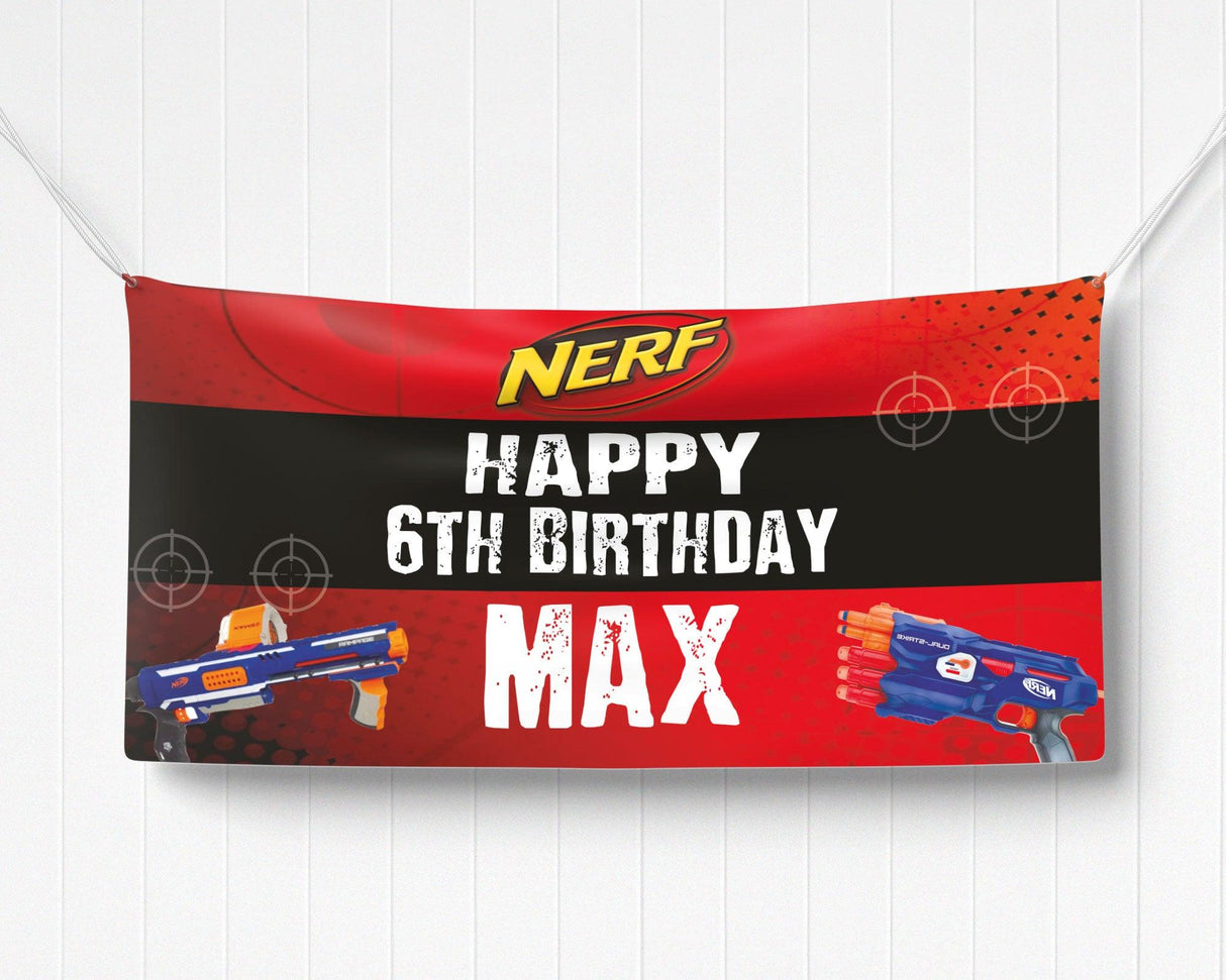 Nerf Battle Banner - goprintplus