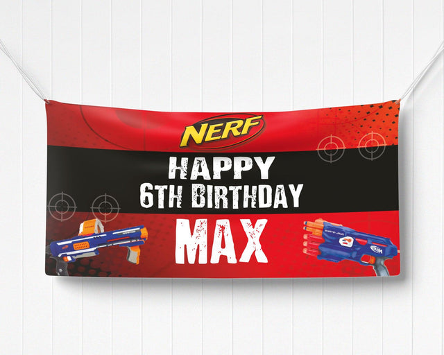 Nerf Battle Banner - goprintplus