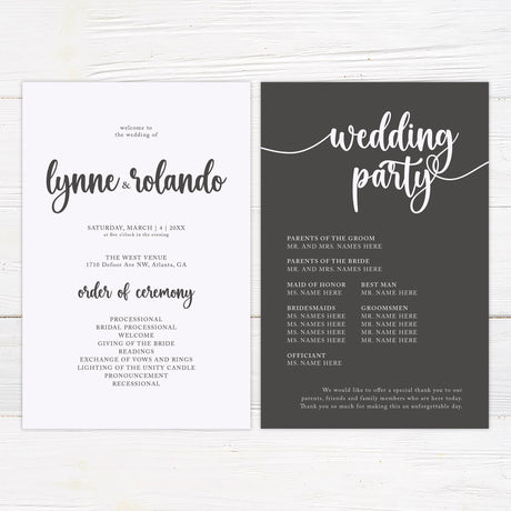 Nothing Fancy Invitation - goprintplus