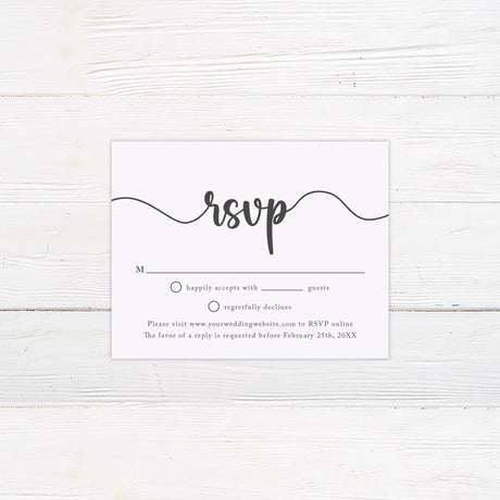 Nothing Fancy RSVP - goprintplus