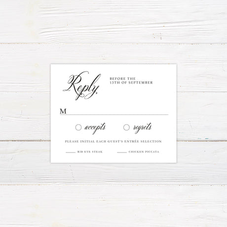 Nouveau Floral Invitations - goprintplus