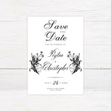 Nouveau Floral Invitations - goprintplus