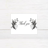 Nouveau Floral Invitations - goprintplus