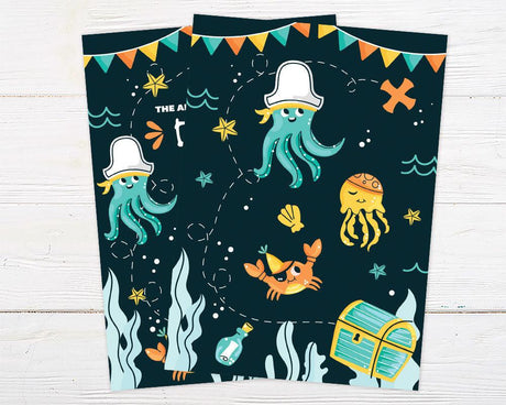 Ocean Party Invitations - goprintplus