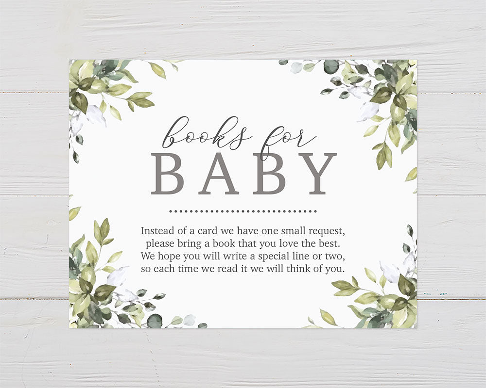 Oh Baby Eucalyptus Shower - Couple's Botanical Celebration