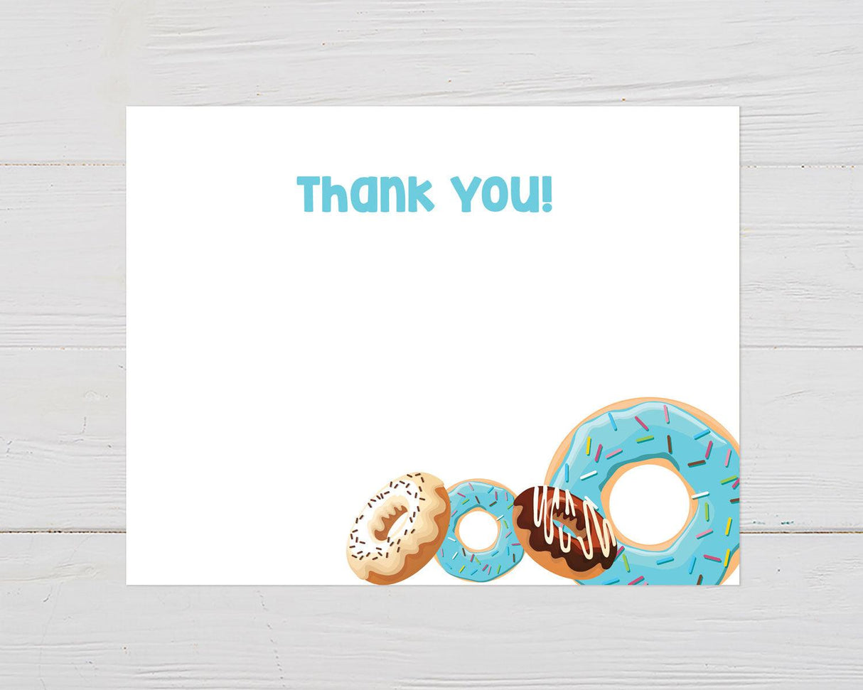 Oh Boy Thank You Card - goprintplus