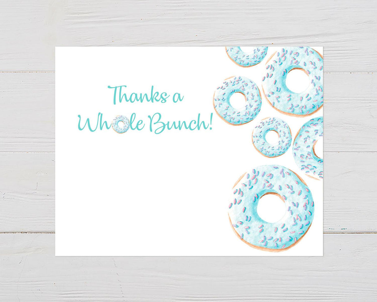 Oh Boy Sprinkle Thank You Card - goprintplus