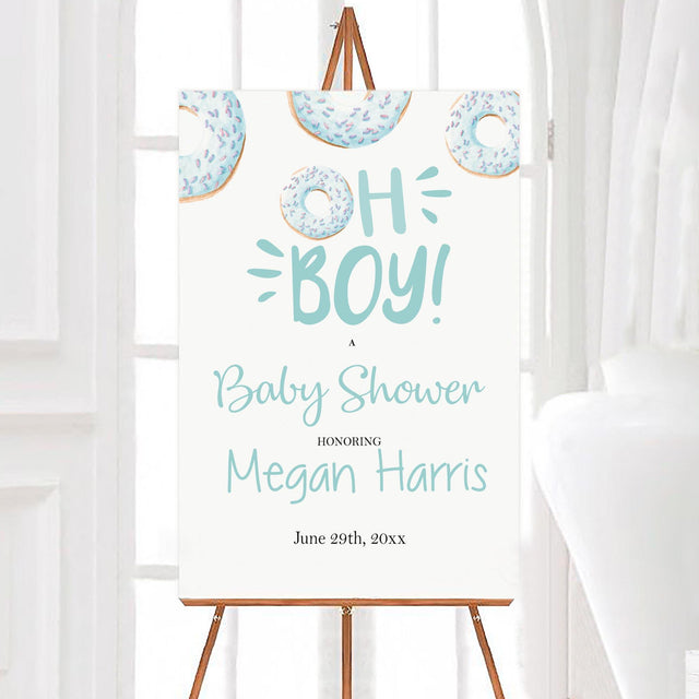 Oh Boy Baby Sprinkle Sign - goprintplus