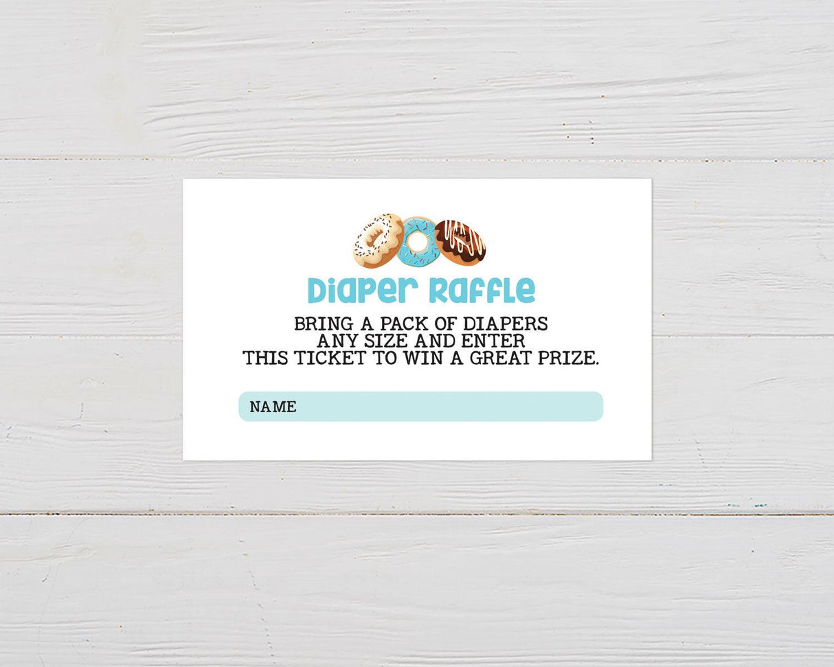 Oh Boy Diaper Raffle Ticket - goprintplus