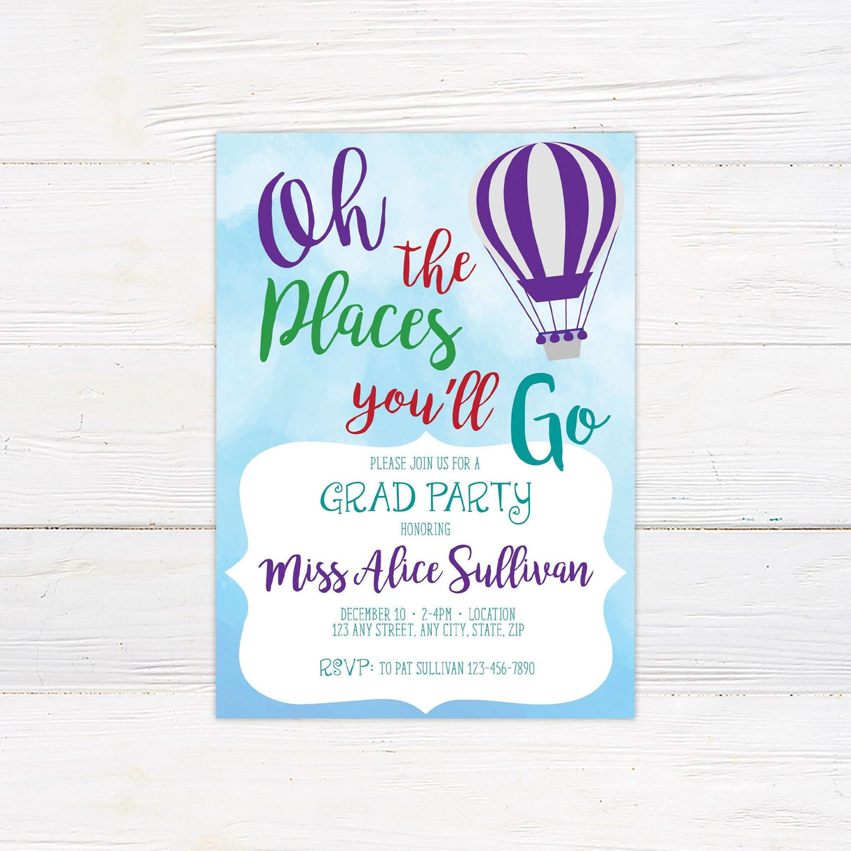 Oh the Places You'll Go - goprintplus