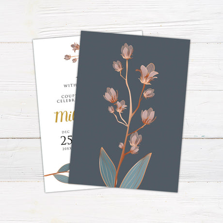 Rustic Botanical Invitations - goprintplus