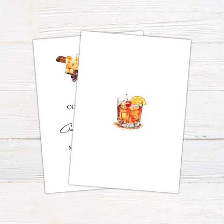 Old Fashioned Cocktail Party Invitation - goprintplus
