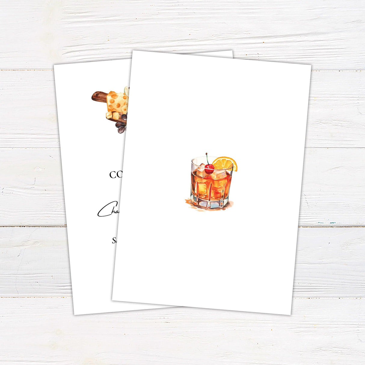 Old Fashioned Cocktail Party Invitation - goprintplus