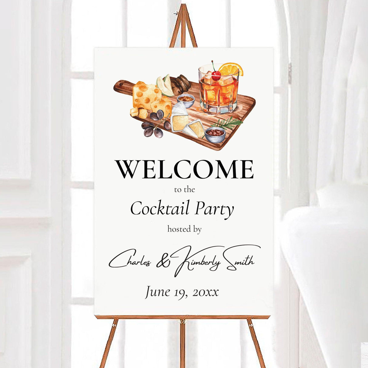 Old Fashioned Cocktail Party Invitation - goprintplus