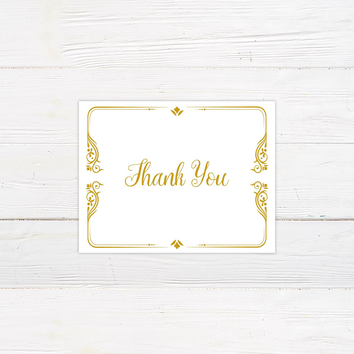 Once Upon a Time Thank You Card - goprintplus