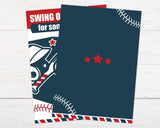 One Baseball Invitation - goprintplus