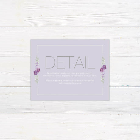 One Fine Day Details Cards - goprintplus