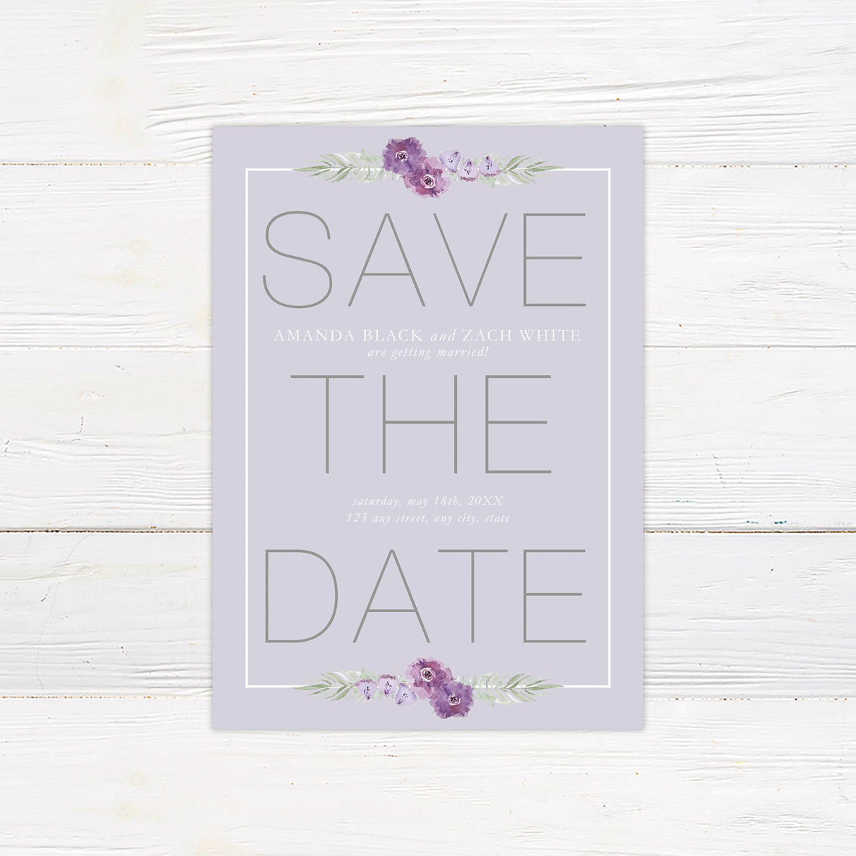 One Fine Day Save The Date - goprintplus