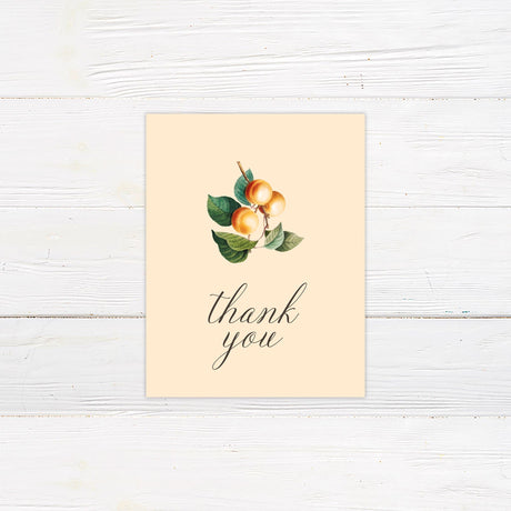 Orange Citrus Thank You Card - goprintplus