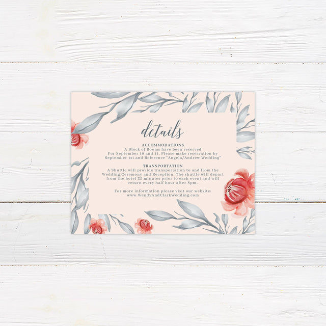 Orient Botanicals Details Card - goprintplus