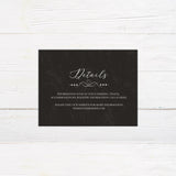 Ornate Chalkboard Invitations - goprintplus