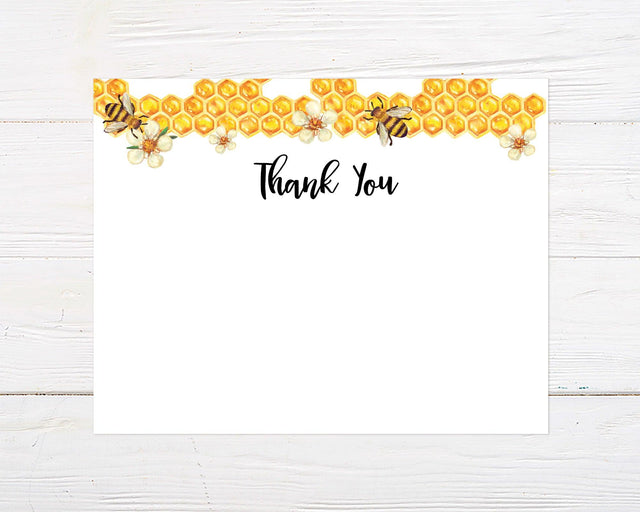 Our Little Honey Thank You Card - goprintplus